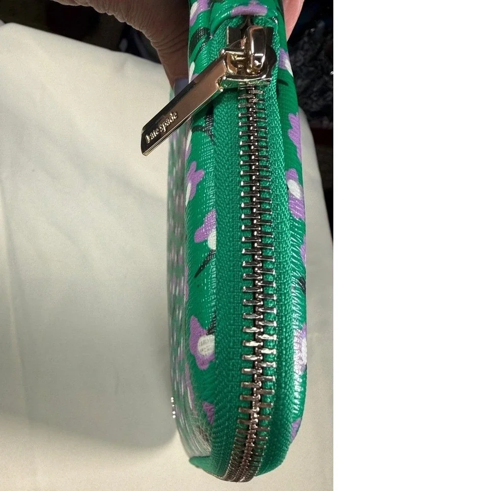 Kate Spade Sylvia Party Floral‎ Laptop Sleeve in Green